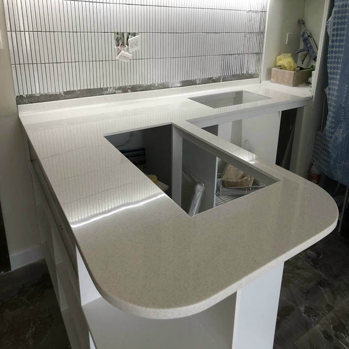 Bán Đá granite bếp màu trắng