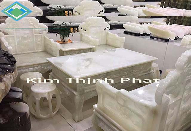 Bàn ghế đá hoa cương