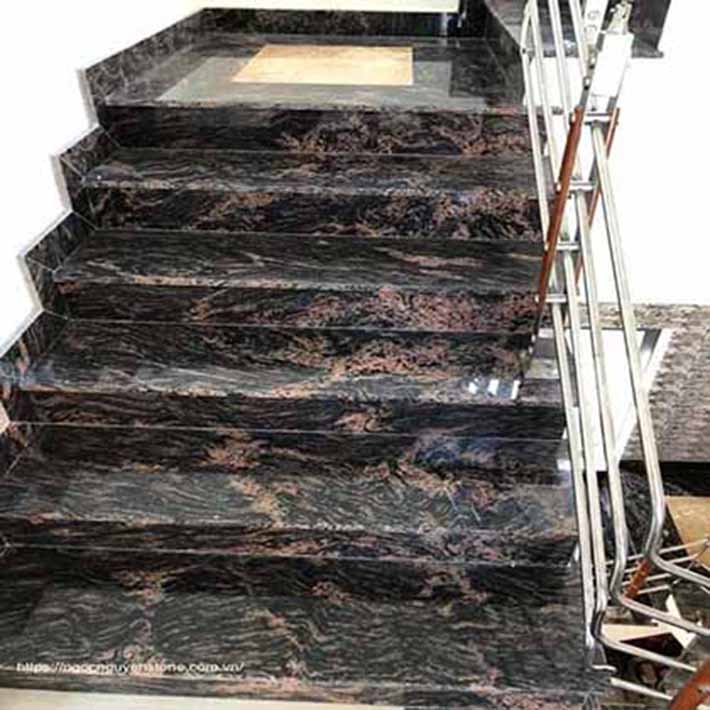 cầu thang đá hoa cương ktp115