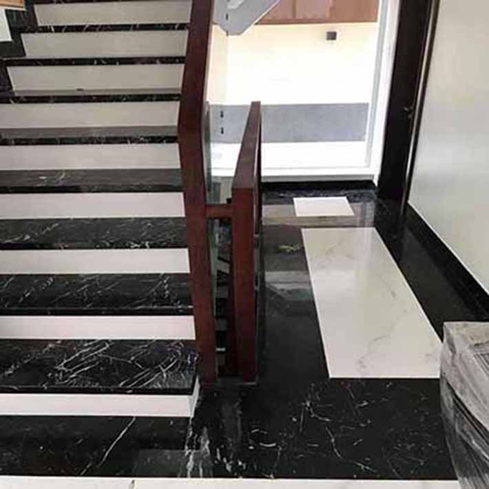 cầu thang đá hoa cương ktp115