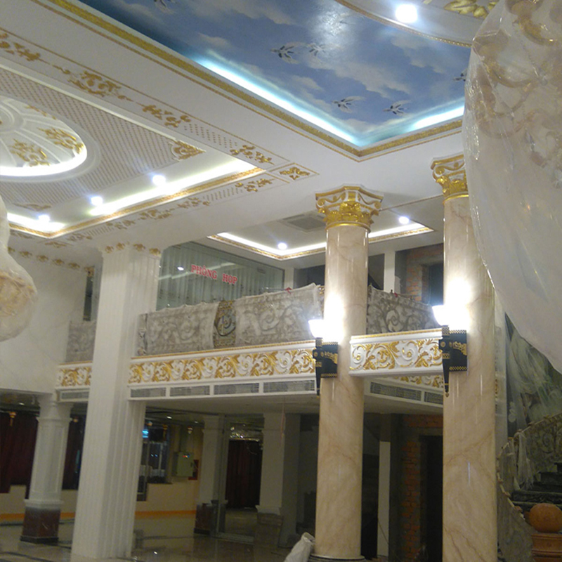 cột đá hoa cương tròn