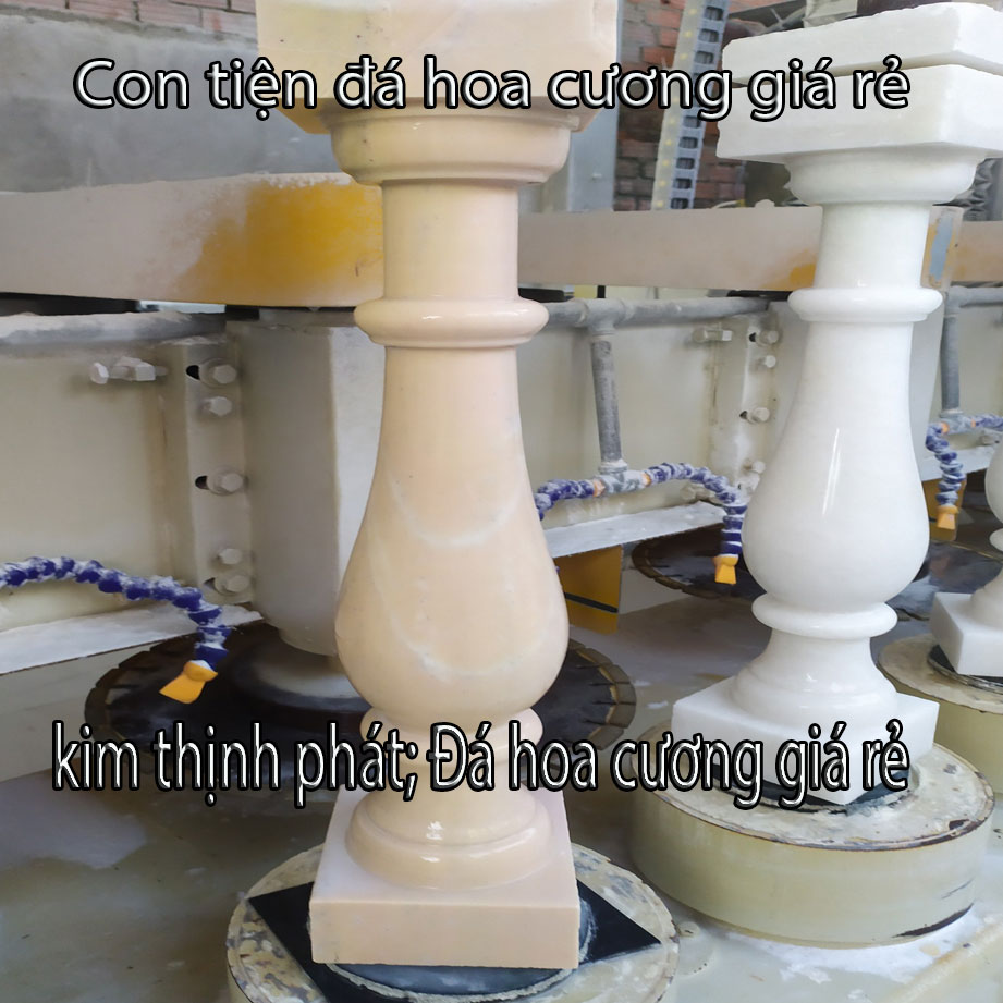 con tiện đá lan can đá hoa cương