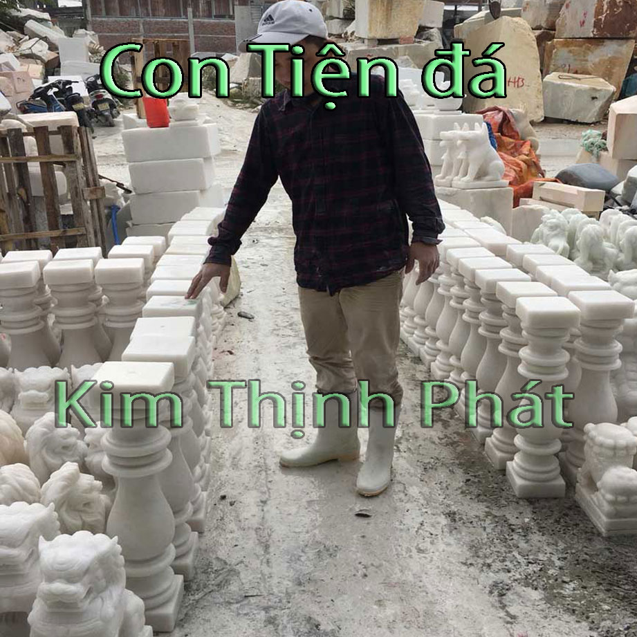 Con tiện đá lan can đá hoa cương 7
