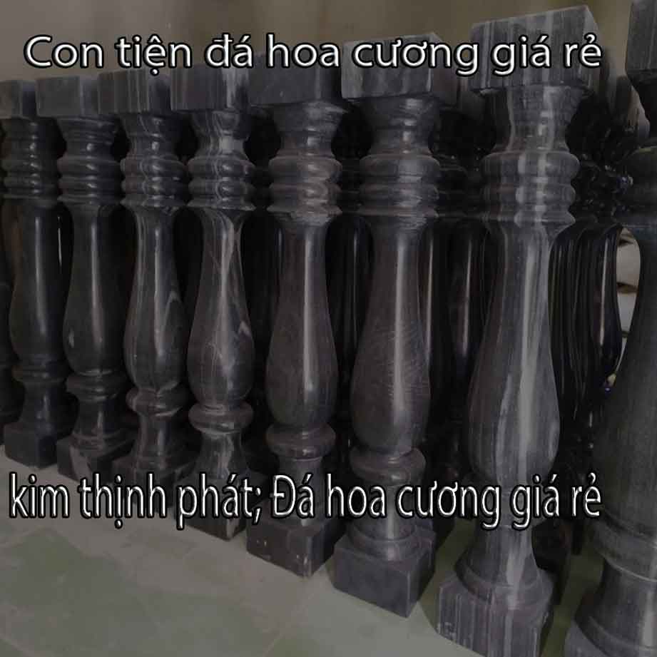 con tiện đá granite đen 046
