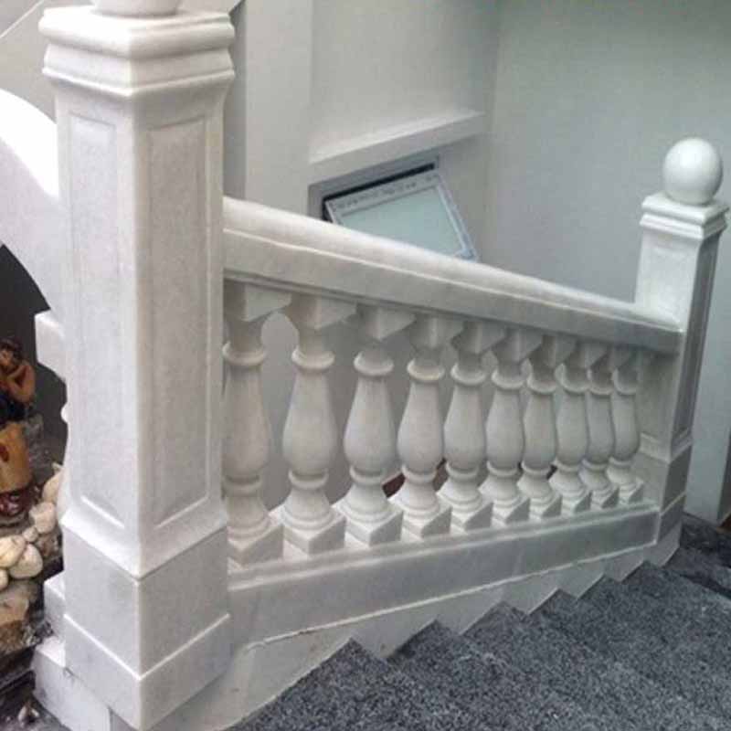 con tiện đá granite trắng 254