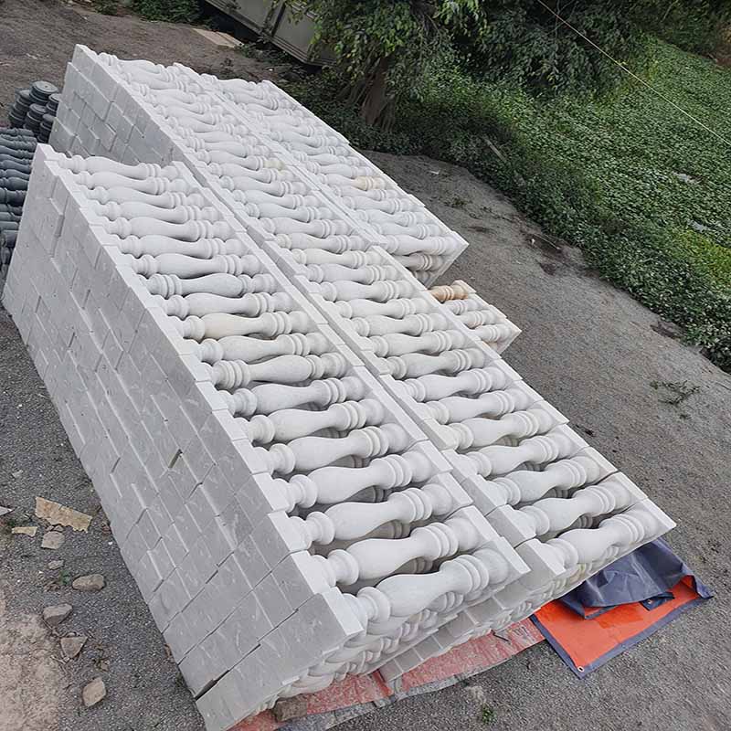 con tiện đá granite trắng 316