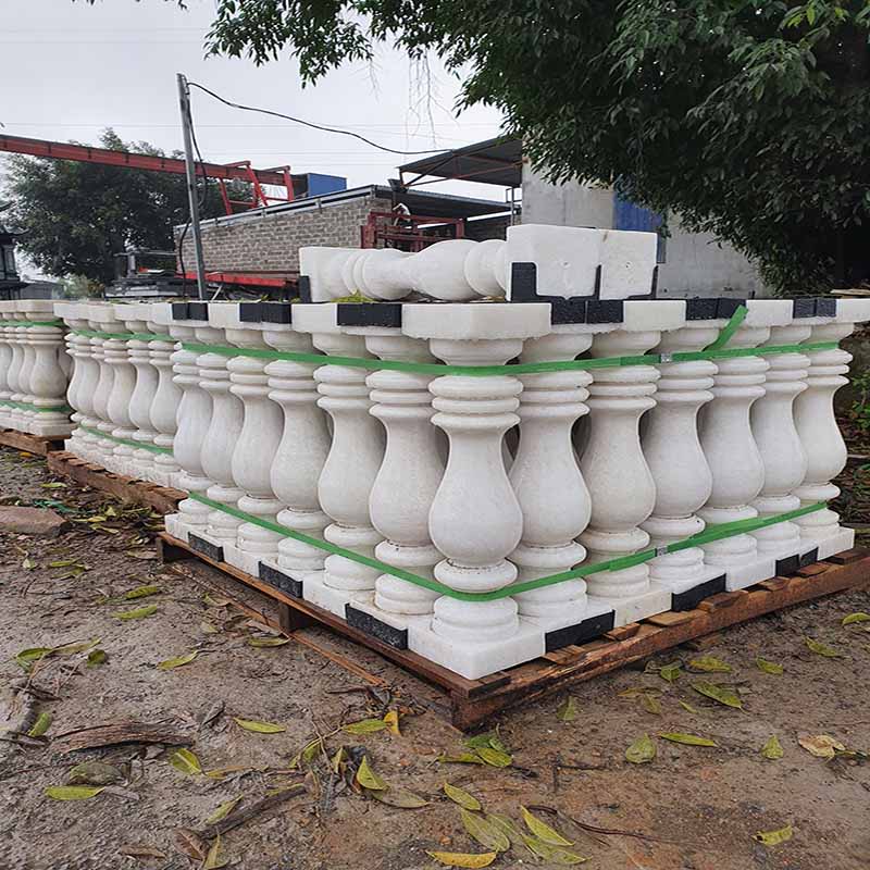 con tiện đá granite trắng 324