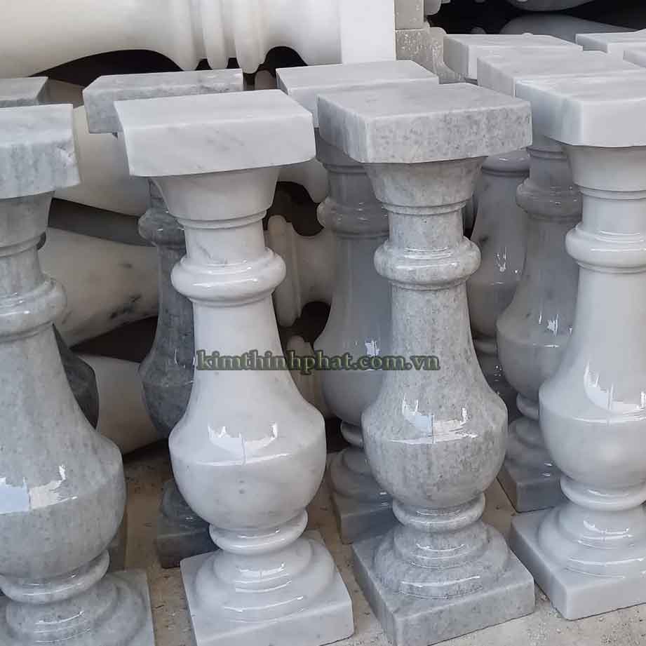 con tiện đá granite trắng 440