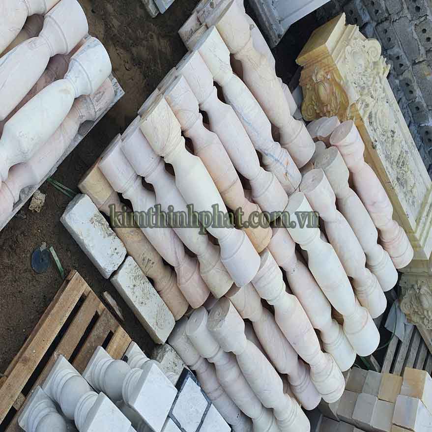 Con tiện đá hoa cương lan can