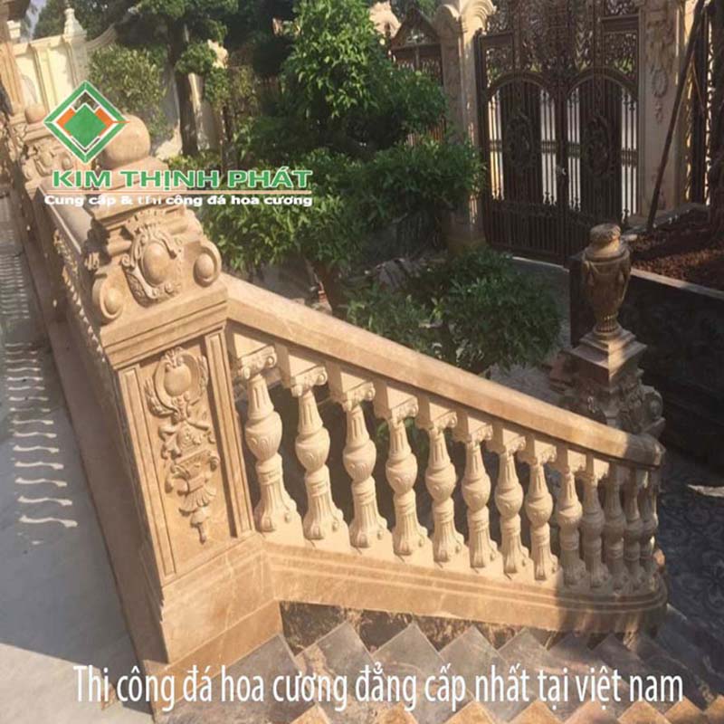 Con tiện đá hoa cương lan can