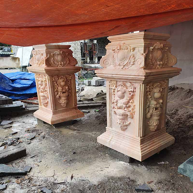 con tiện đá hoa cương lan can 678