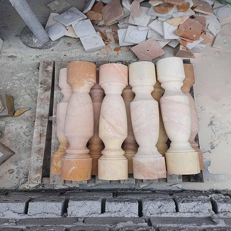 con tiện đá hoa cương lan can
