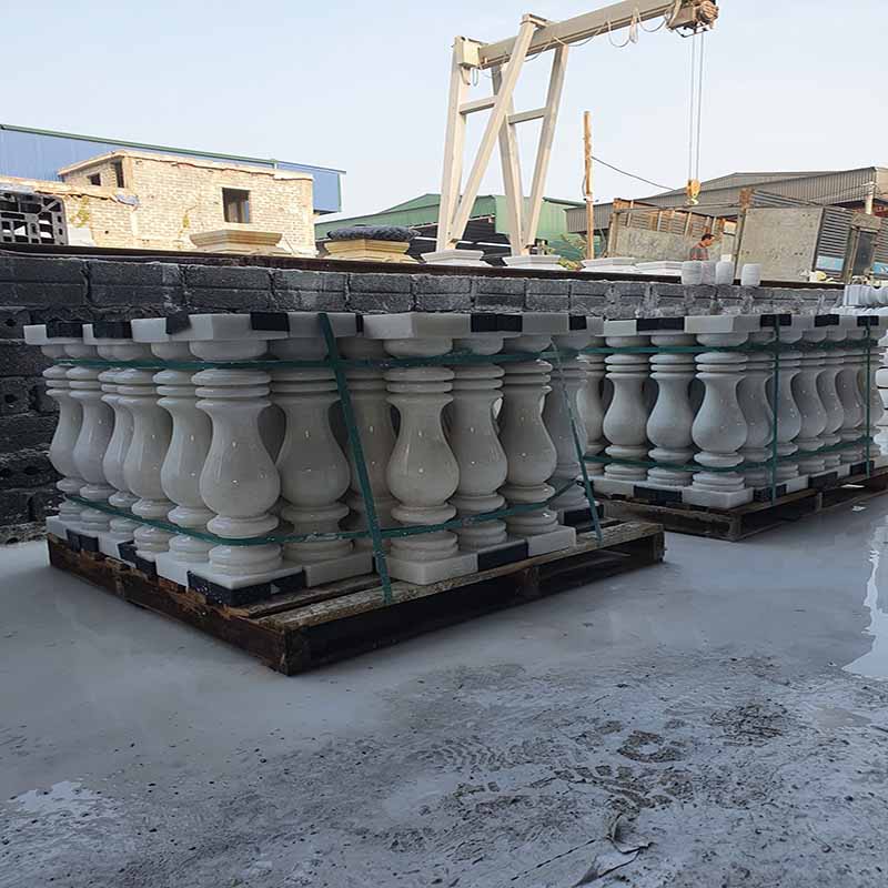 con tiện đá hoa cương lan can
