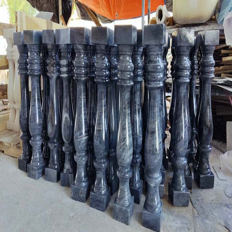 con tiện đá hoa cương lan can