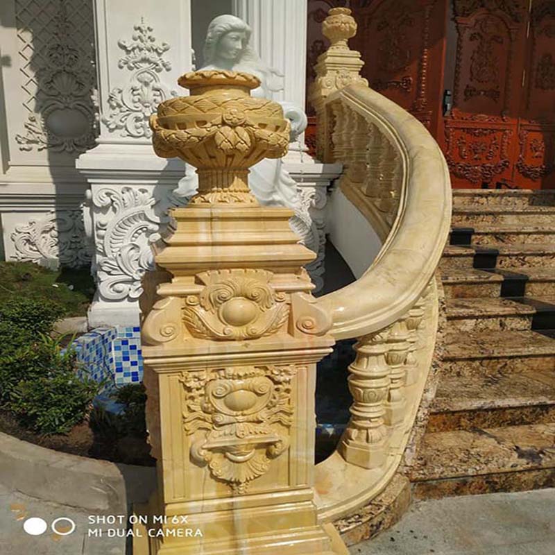 con tiện đá hoa cương lan can