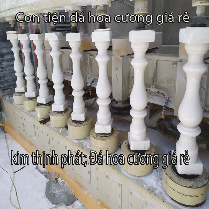 con tiện đá hoa cương lan can