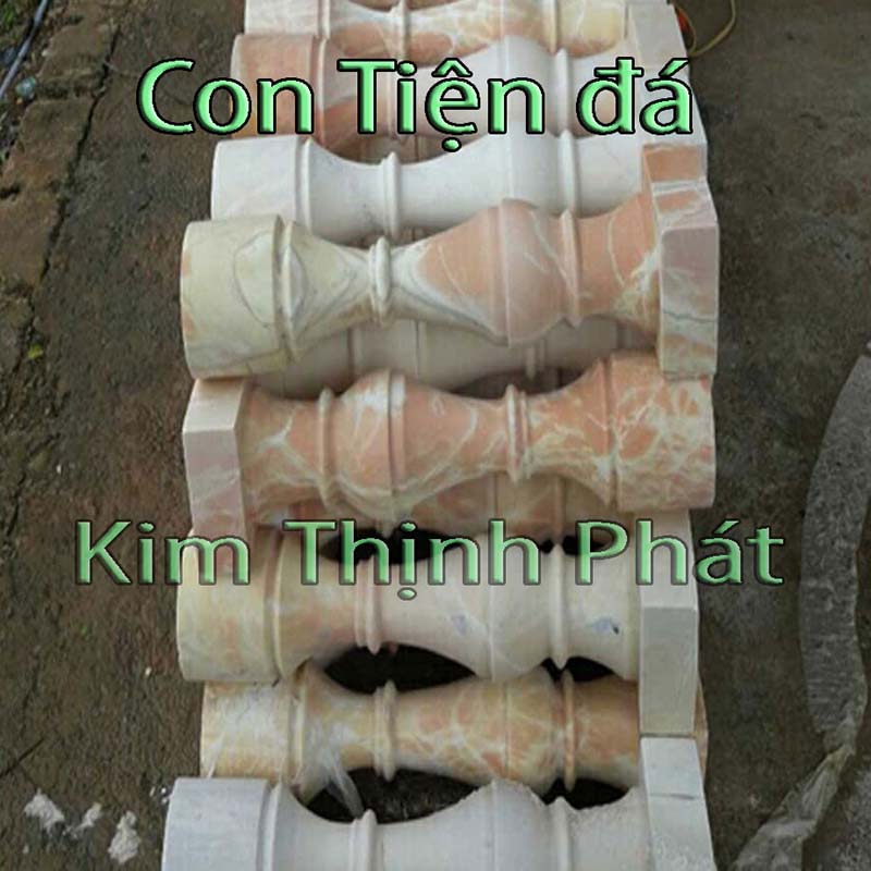 con tiện đá hoa cương lan can