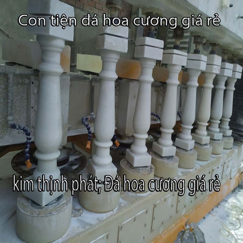 con tiện đá hoa cương lan can