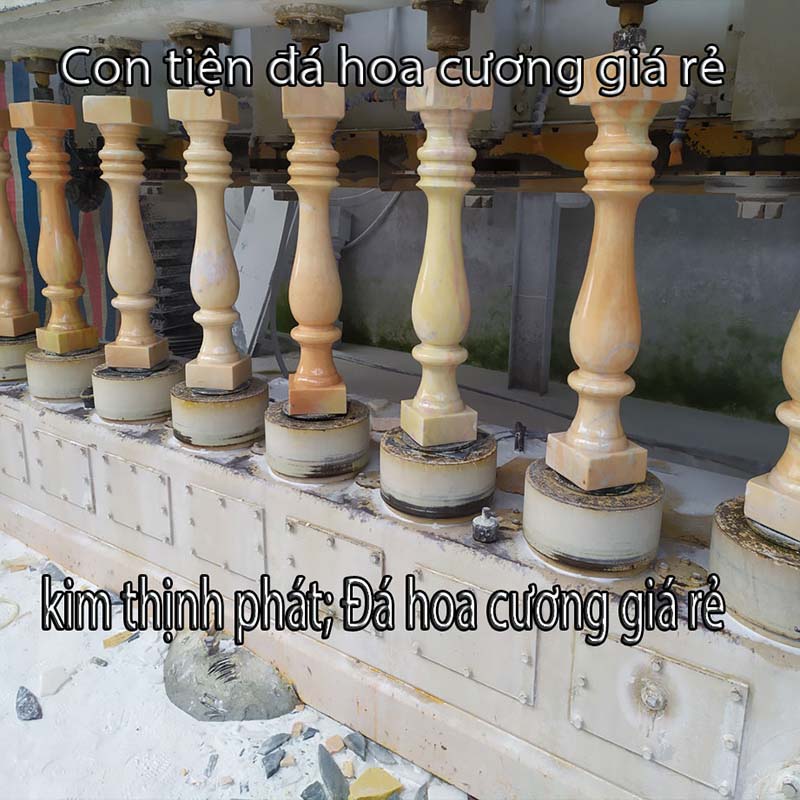 con tiện đá hoa cương lan can