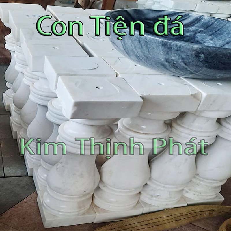 con tiện đá hoa cương lan can