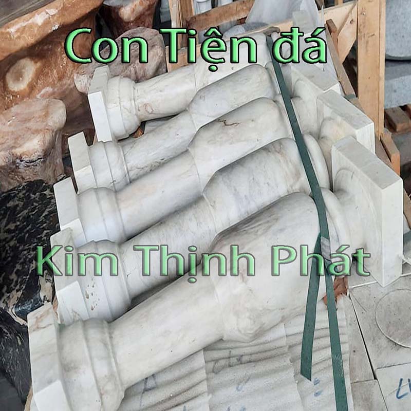 con tiện đá hoa cương lan can