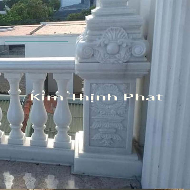 con tiện đá hoa cương lan can