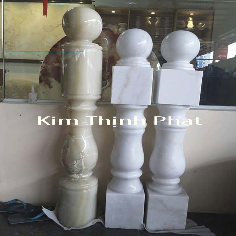 con tiện đá hoa cương lan can