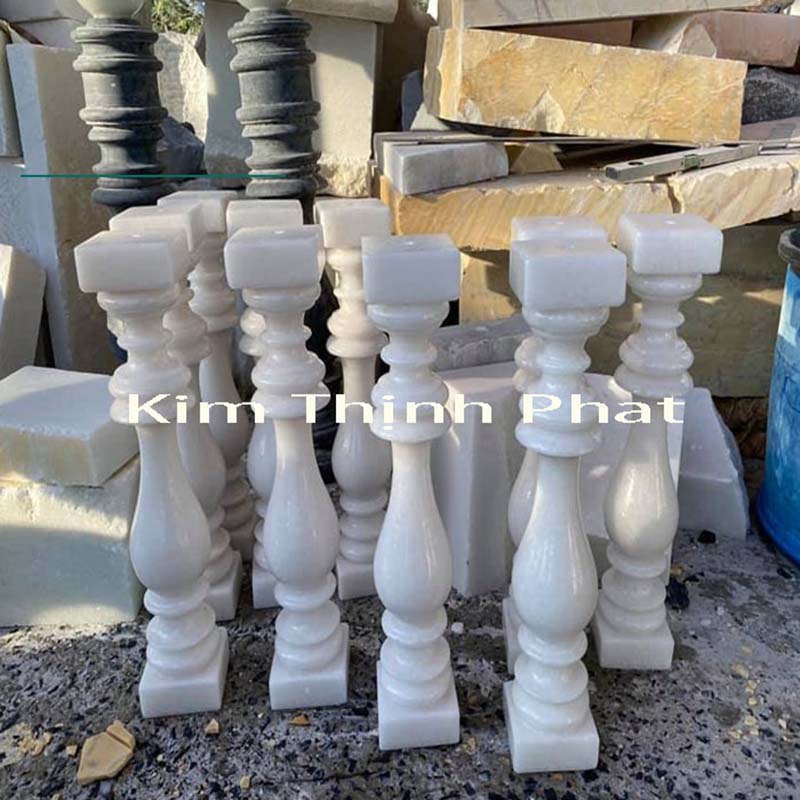 con tiện đá hoa cương lan can