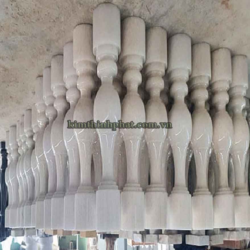 Con tiện đá hoa cương lan can marble tự nhiên