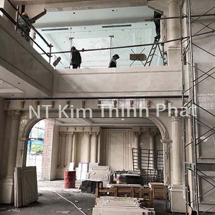 Cột Đá Hoa Cương Cao Cấp 007