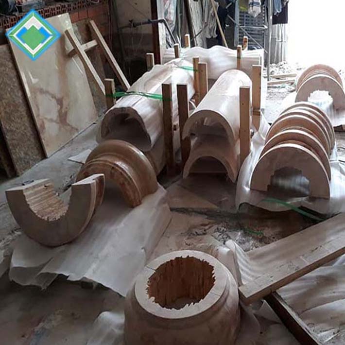 Cột Đá Hoa Cương Cao Cấp 007