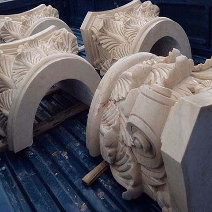 Cột Đá Hoa Cương Cao Cấp 008
