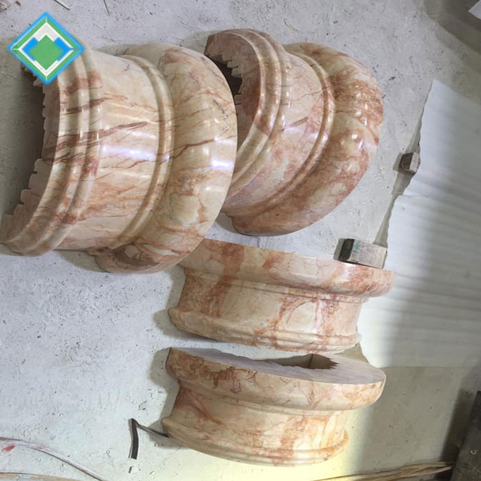 cột tròn đá 