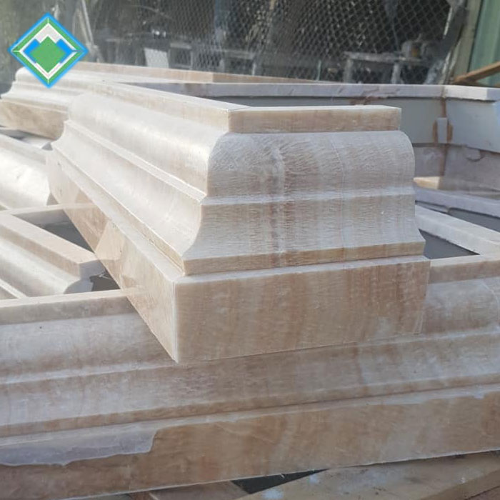 Cột đá hoa cương vuông