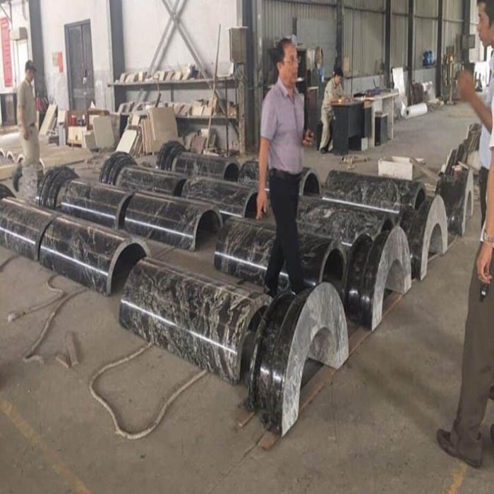 Cột tròn đá hoa cương