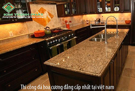 đá hoa cương bếp