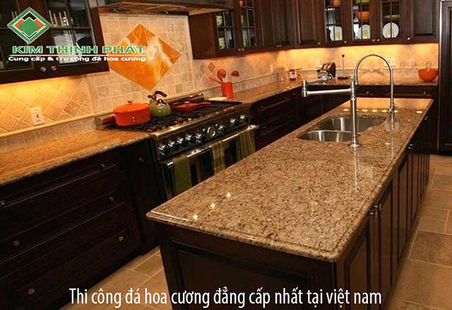 đá hoa cương bếp