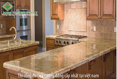 đá hoa cương bếp granite