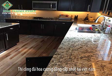 đá hoa cương bếp granite
