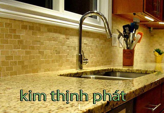 đá hoa cương bếp granite