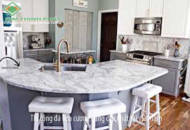 đá hoa cương bếp granite