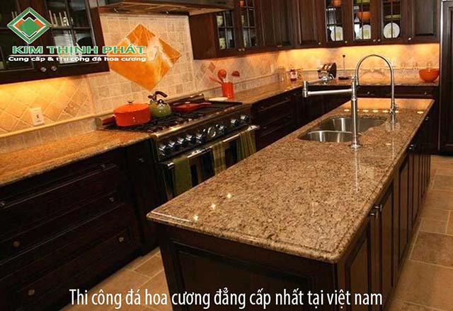 đá hoa cương bếp granite