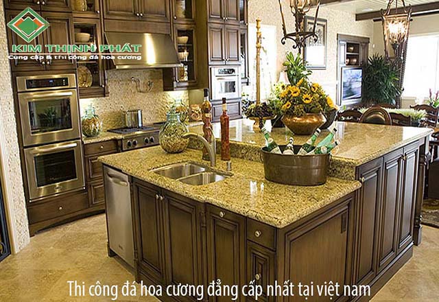 đá hoa cương bếp granite
