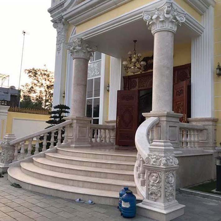 đá hoa cương cột tròn71