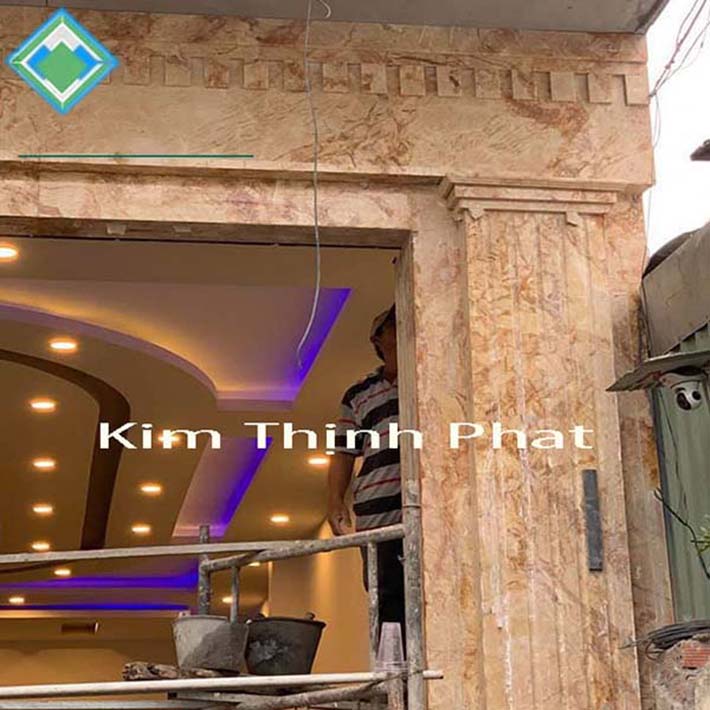 đá hoa cương cột
