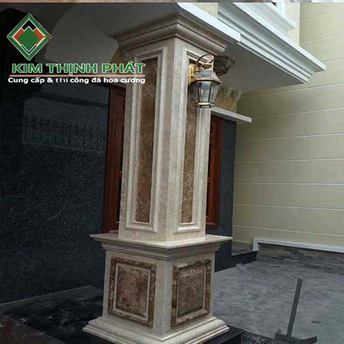 đá hoa cương cột