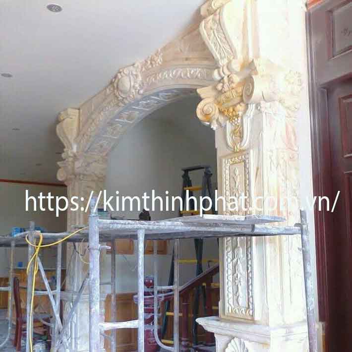 đá hoa cương cột