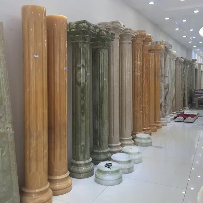 đá hoa cương cột