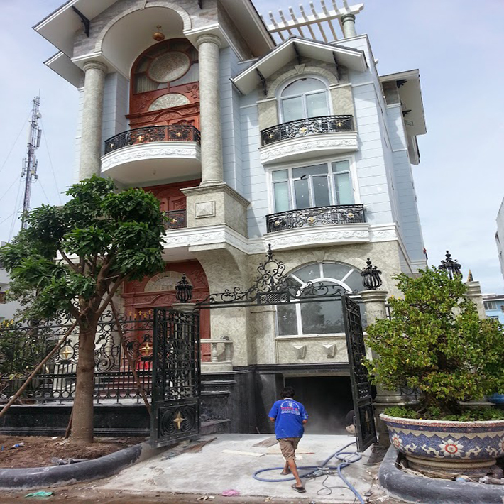 đá hoa cương cột