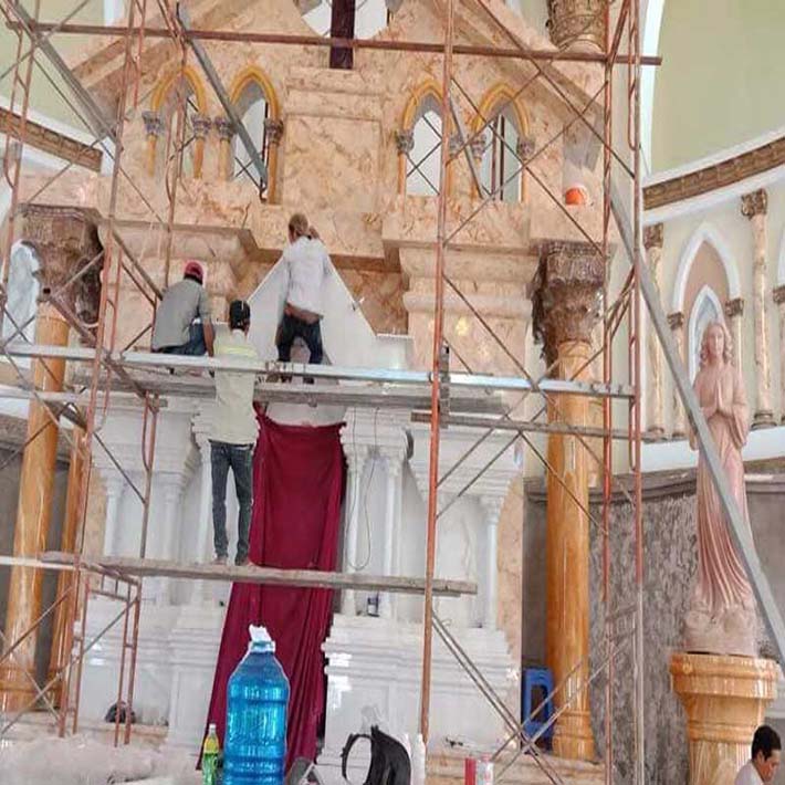đá hoa cương cột